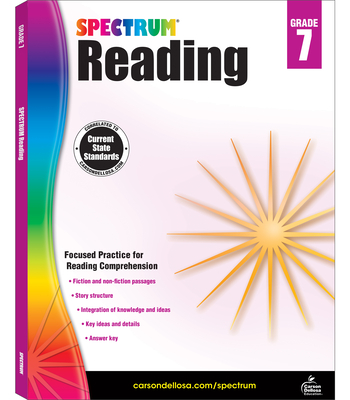 Spectrum Reading G.7 Workbook, Grade 7 - Spectrum (Compiled by)