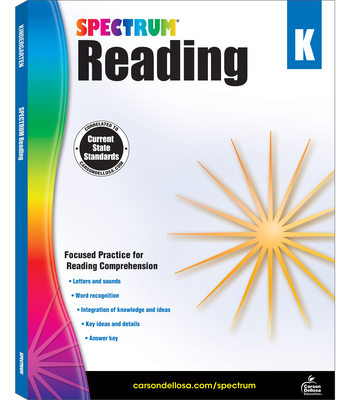 Spectrum Reading Workbook, Grade K: Volume 19 - Spectrum (Compiled by)
