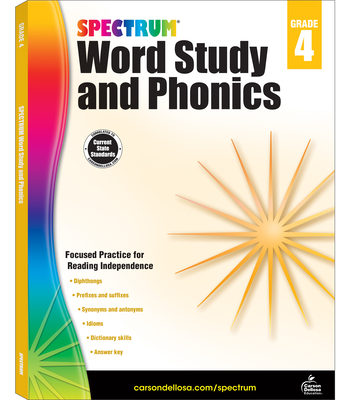 Spectrum Word Study and Phonics, Grade 4: Volume 83 - Spectrum (Compiled by)