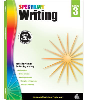 Spectrum Writing, Grade 3: Volume 37 - Spectrum