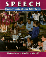 Speech: Communication Matters