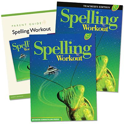 Spelling Workout Homeschool Bundle Level C Copyright 2002 - Modern Curriculum Press (Creator)