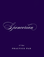 Spencerian 45? Slant Practice Pad: Calligraphy Writing Paper - Slant Angle Lined Guide Practice Sheets