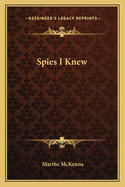 Spies I knew