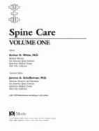 Spine Care Volumes 1 & 2: Diagnosis & Conservative Treatment, Operative Treatment - White, Arthur H