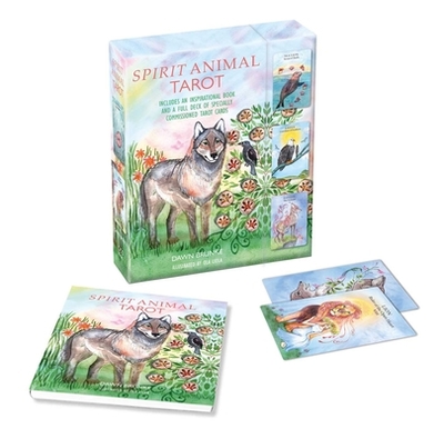 Spirit Animal Tarot: Includes an Inspirational Book and a Full Deck of Specially Commissioned Tarot Cards - Brunke, Dawn