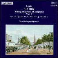 Spohr: Complete String Quartets, Vol. 6 - New Budapest String Quartet