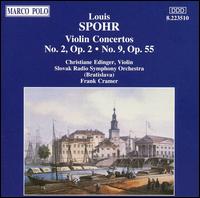 Spohr: Violin Concertos Nos. 2 & 9 - Christiane Edinger (violin); Slovak Radio Symphony Orchestra; Frank Cramer (conductor)