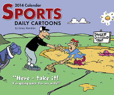 Sports Cartoon a Day 2014 Box Calendar By Jonny Hawkins