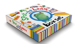 Spot and Learn with Pictures: A Boxset of 5 Fun & Interactive Board Book to Develop Observation Skills and Vocabulary for Kids, Toddlers [Penguin Early Learning Series]