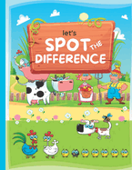 Spot the Differences Kids Activity Book: Fun Activity Book for Kids
