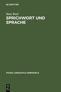 Sprichwort Und Sprache