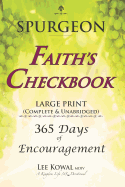 Spurgeon - Faith's Checkbook Large Print (Complete & Unabridged): 365 Days of Encouragement