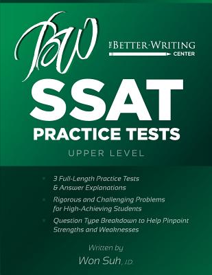 SSAT Practice Tests: Upper Level - Suh, Won