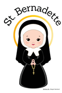 St. Bernadette - Children's Christian Book - Lives of the Saints