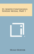 St. Joseph Continuous Sunday Missal, Part 1