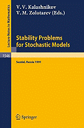 Stability Problems for Stochastic Models: Proceedings of the International Seminar Held in Suzdal, Russia, Jan.27-Feb. 2,1991