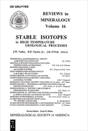 Stable isotopes in high temperature geological processes