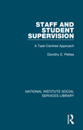 Staff and Student Supervision: A Task-Centred Approach