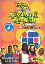 Standard Deviants School: Advanced Spanish, Vol. 4 - Spanish Prepositions