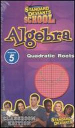 Standard Deviants School: Algebra, Program 5 - Quadratic Roots