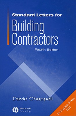 Standard Letters for Building Contractors - Chappell, David