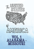 States Coloring Pages Alabama - Missouri