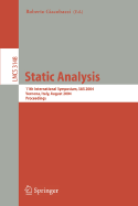 Static Analysis: 11th International Symposium, SAS 2004, Verona, Italy, August 26-28, 2004, Proceedings