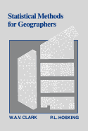 Statistical Methods for Geographers