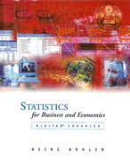 Statistics for Business and Economics Minitab Enhanced - Kohler, Heinz