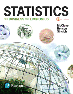 Statistics for Business and Economics Plus Mylab Statistics with Pearson Etext -- Title-Specific Access Card Package