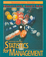 Statistics for Management: International Edition
