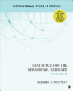 Statistics for the Behavioral Sciences