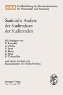 Statistische Analyse der Studiendauer der Studierenden - Kneucker, R (Contributions by), and Otruba, L (Contributions by), and Sauer, G (Contributions by)