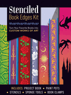 Stenciled Book Edges Kit: Turn Your Favorite Books Into Custom Works of Art