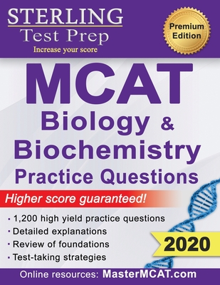 Sterling Test Prep MCAT Biology & Biochemistry Practice Questions: High Yield MCAT Questions - Prep, Sterling Test