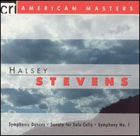 Stevens: Symphonic Dances; Sonata for Solo Cello; Symphony No. 1 - Gabor Rejto (cello)
