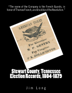 Stewart County, Tennessee Election Records, 1804-1879