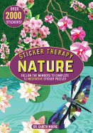 Sticker Therapy Nature: Follow the Numbers to Complete 12 Meditative Sticker Puzzles