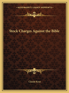 Stock Charges Against the Bible