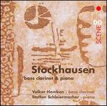 Stockhausen: Bass Clarinet & Piano