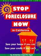 Stop Foreclosure Now in California
