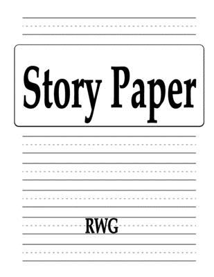 Story Paper: 200 Pages 8.5" X 11" - Rwg