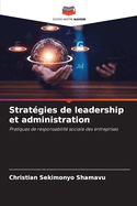 Stratgies de leadership et administration