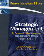 Strategic Management: Concepts and Cases: International Edition - Carpenter, Mason, and Sanders, Gerry