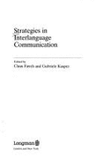 Strategies in Interlanguage Communication