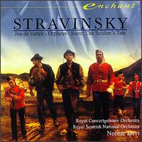 Stravinsky: Jeu de cartes; Orpheus; Suite: The Soldier's Tale - Neeme Jrvi (conductor)