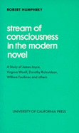 Stream of consciousness in the modern novel.