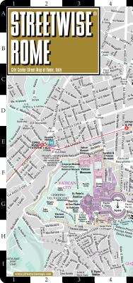 Streetwise Rome Map-Laminated City Street Map of Rome, Italy-With Integrated Metro Map Including Subway and Railway Lines, Stations - Michael Brown