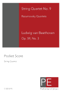 String Quartet No. 9: Pocket Score
